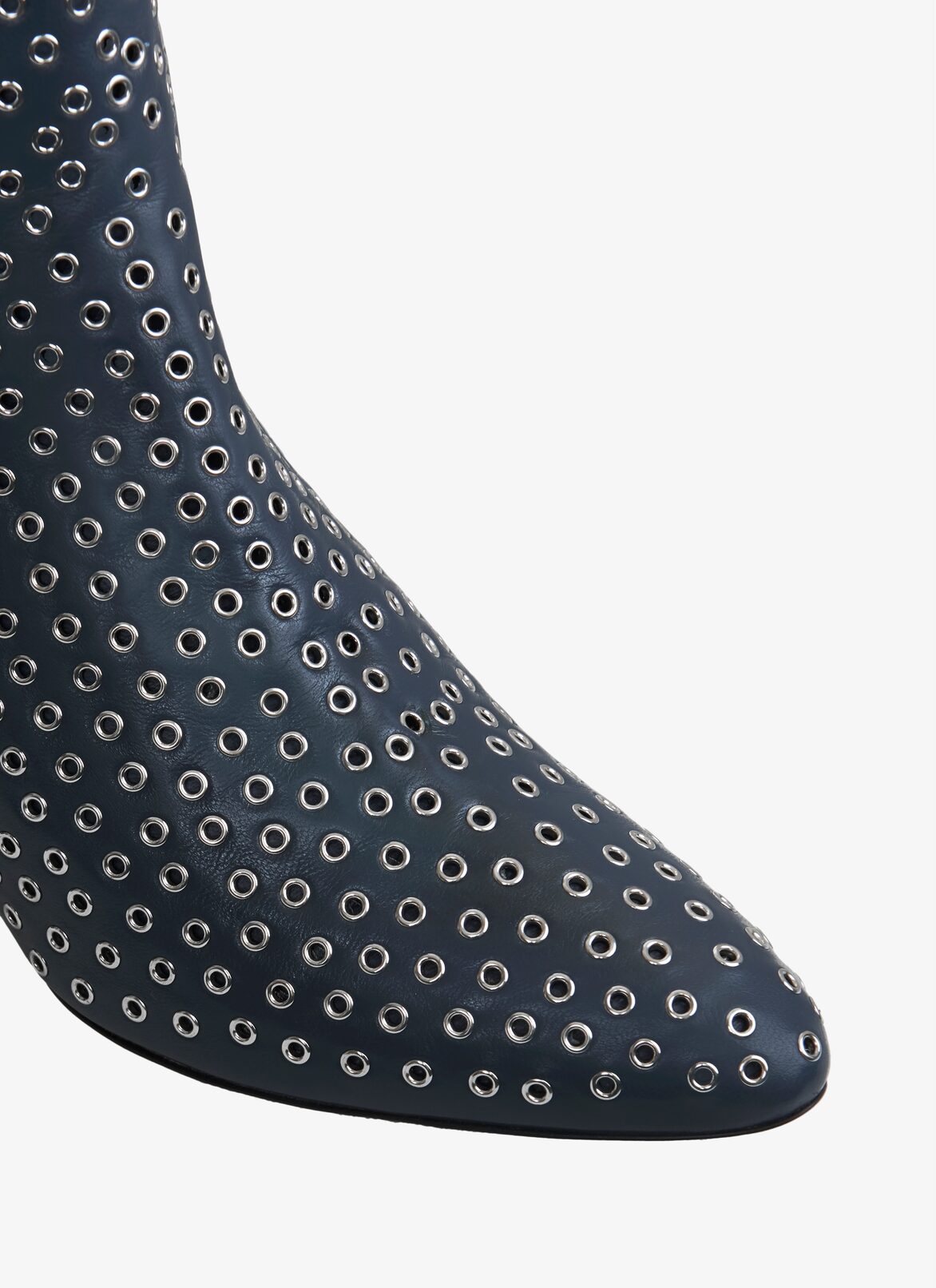 LOW BOOTS  ALAÏA STEEL GRAY LOW BOOTS